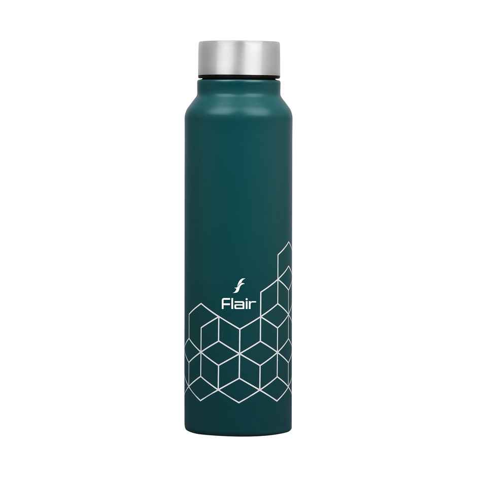 Flair Hexa Stainless Steel Water Bottle | Green | 970 ml