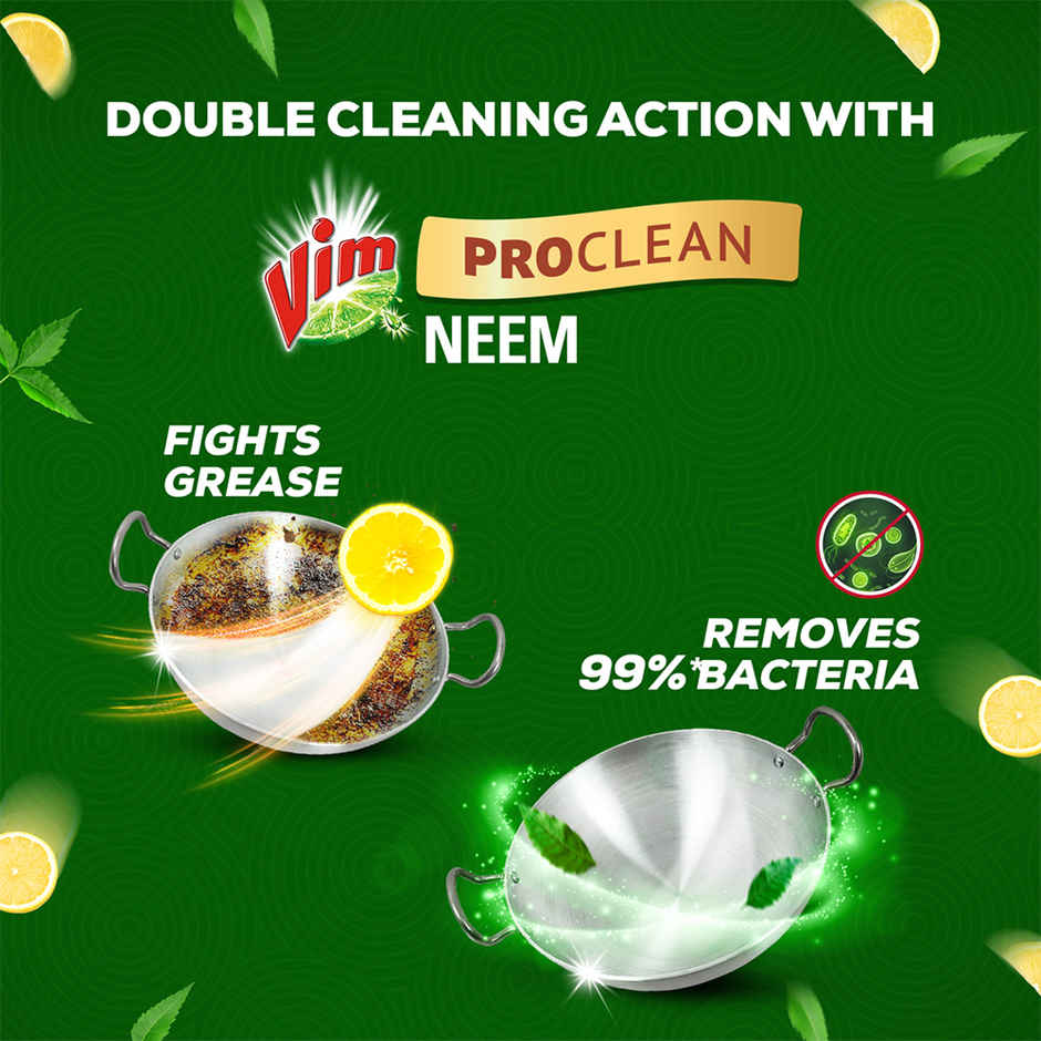 Vim Neem Anti Bacteria Dishwash Liquid Combo