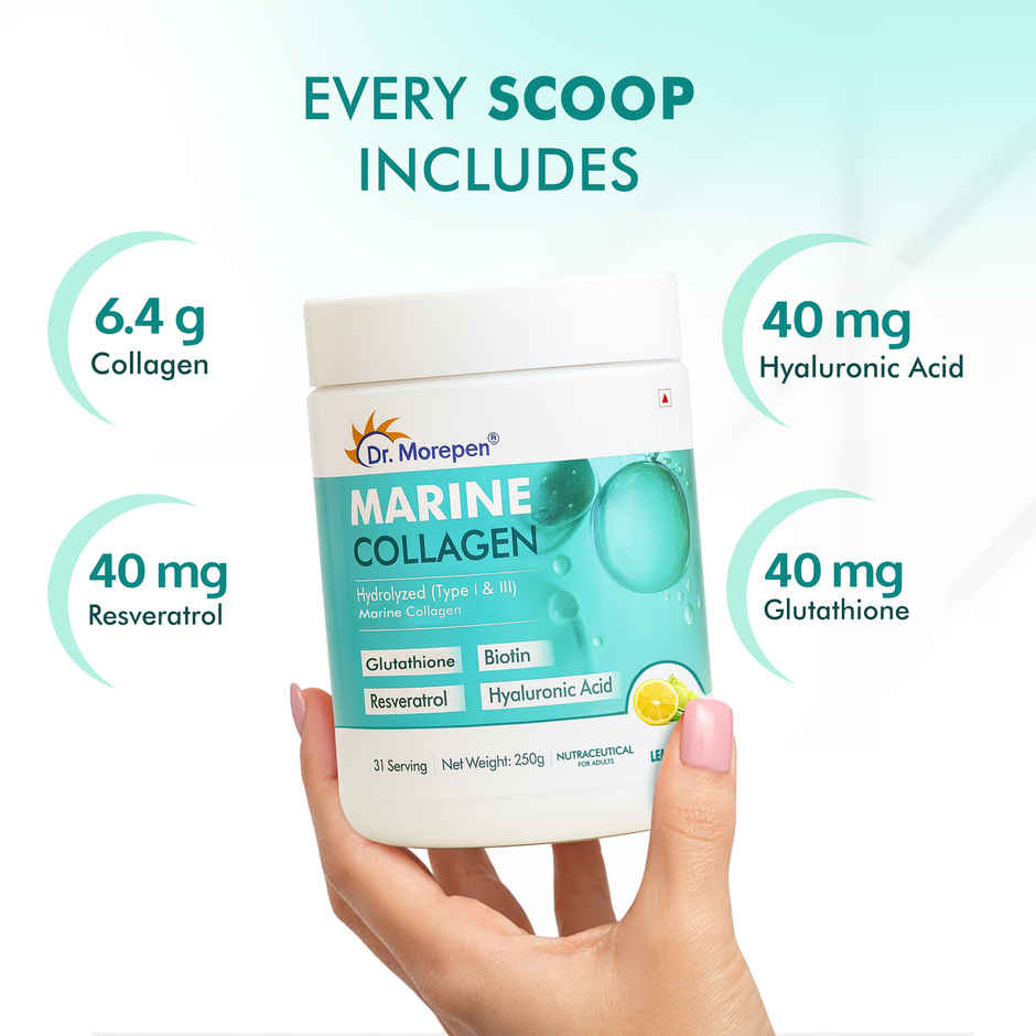 Dr. Morepen Marine Collagen | Lemon Lime