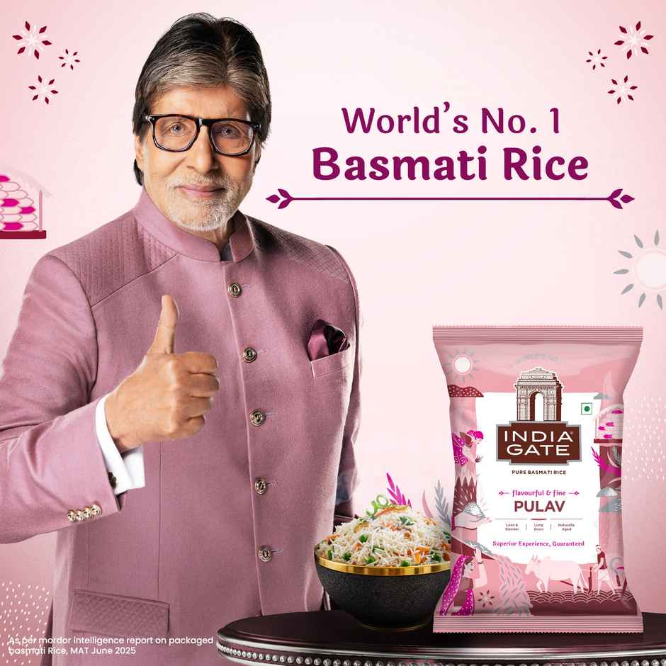 India Gate Pulav Basmati Rice | Lean Slender Grains