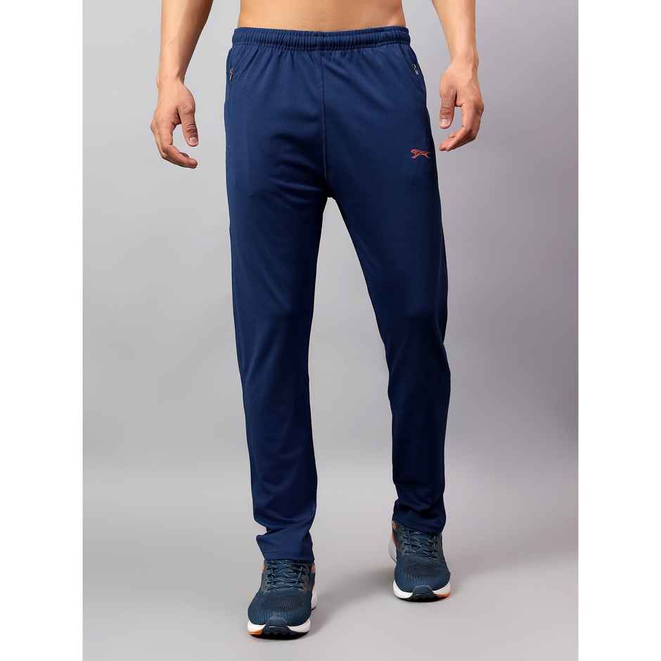 Shiv Naresh Men's Trackpant | SNKJ02D - Navy | M