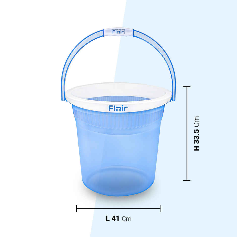 Flair Estella Crystal | Bucket | 24 Litre | Blue