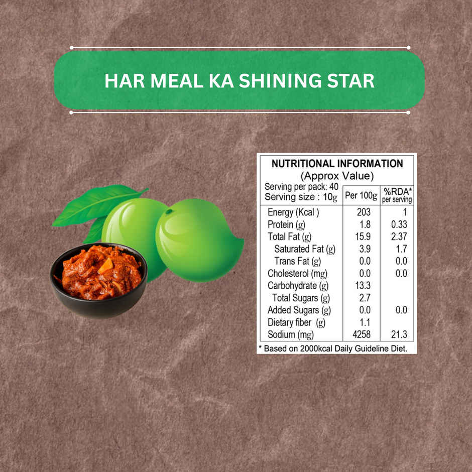 Nilon's Mango Pickle | Zero Trans Fat