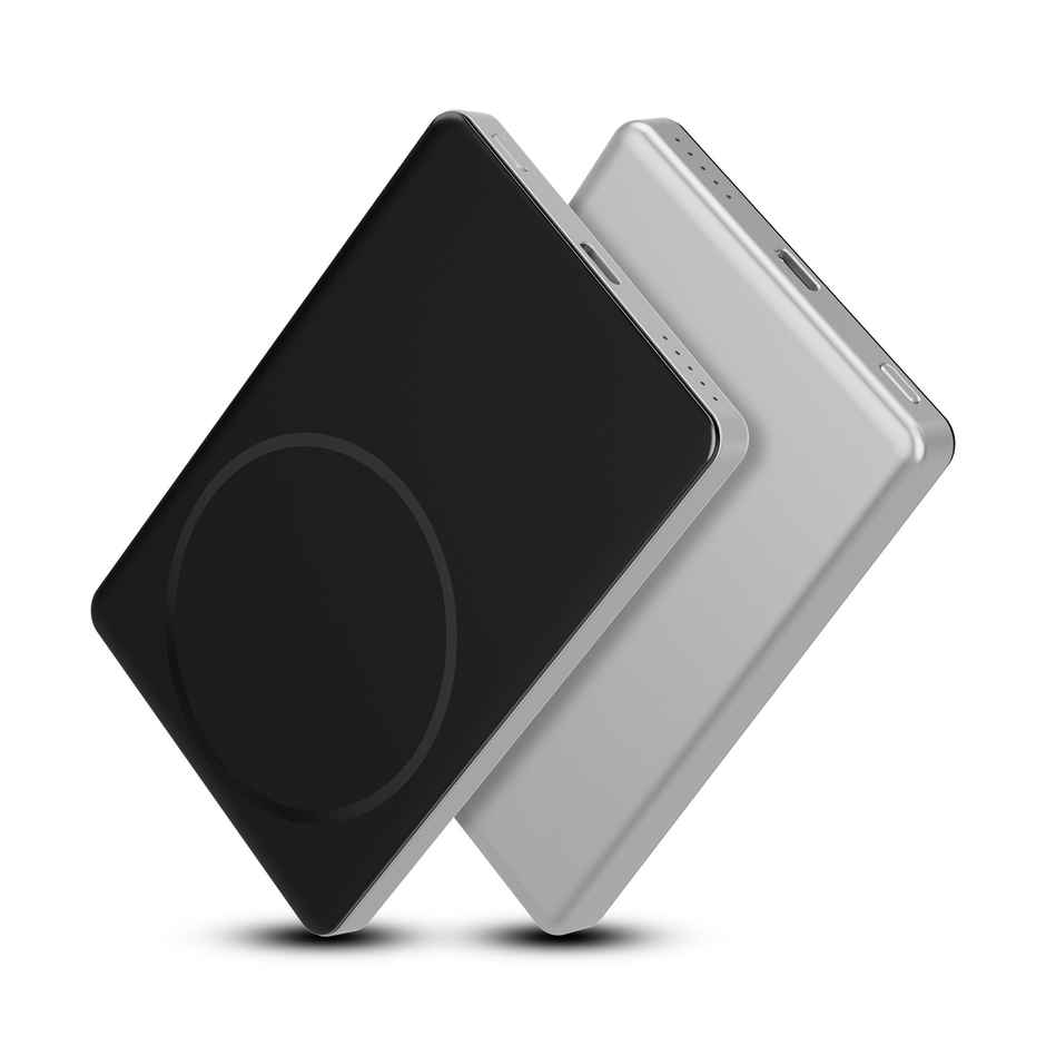 Pebble Rapid Mini 5000mAh | MagSafe Power Bank with 15W Wireless & 22.5W Wired Charging & Magnetic Snap