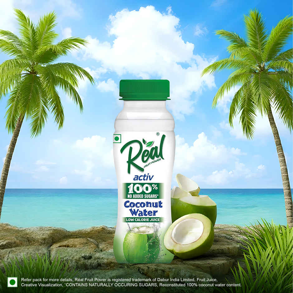 Real Activ Coconut Water - No Added Sugars | Bottle
