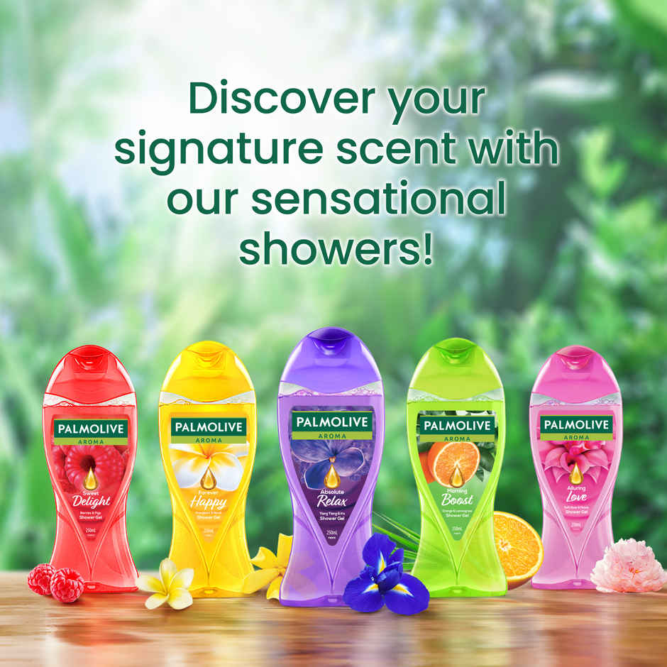 Palmolive Iris & Ylang Ylang Essential Oil Aroma Absolute Relax, Moisturizing Body Wash