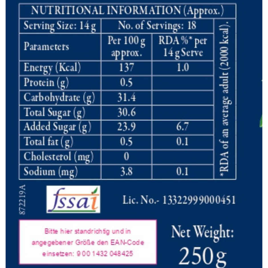 Darbo Blueberry Reduced Sugar Jam 80% Fruit Content Breakfast Jam