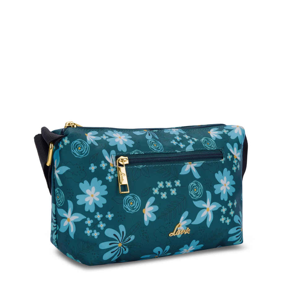 Lavie Women's Trixie Floral Cross Body Sling Bag | Ladies Purse Handbag | Dark Green