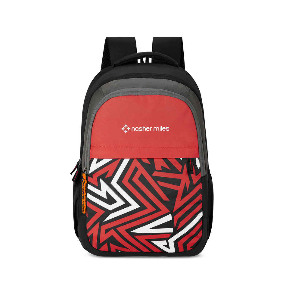 Nasher Miles Backpack for Unisex | Laptop Backpack | Casual Physics | Black - 31L