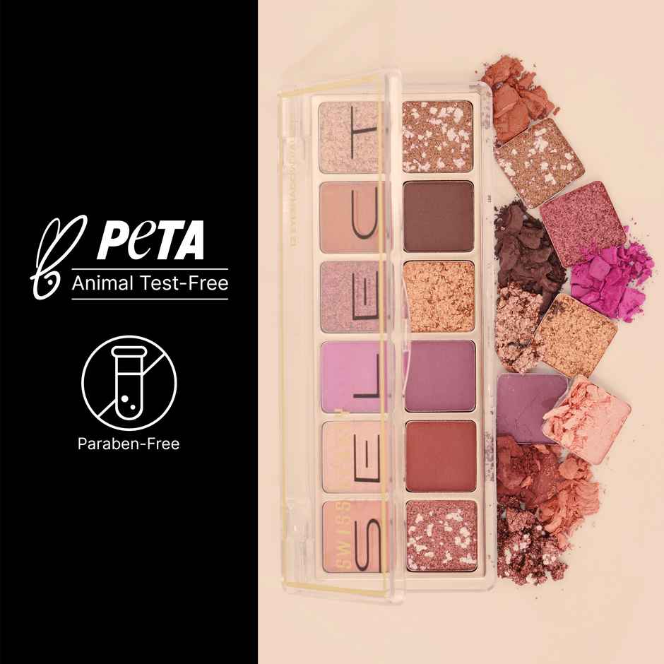 Swiss Beauty Select Eyeshadow Palette - 1 Slow Days