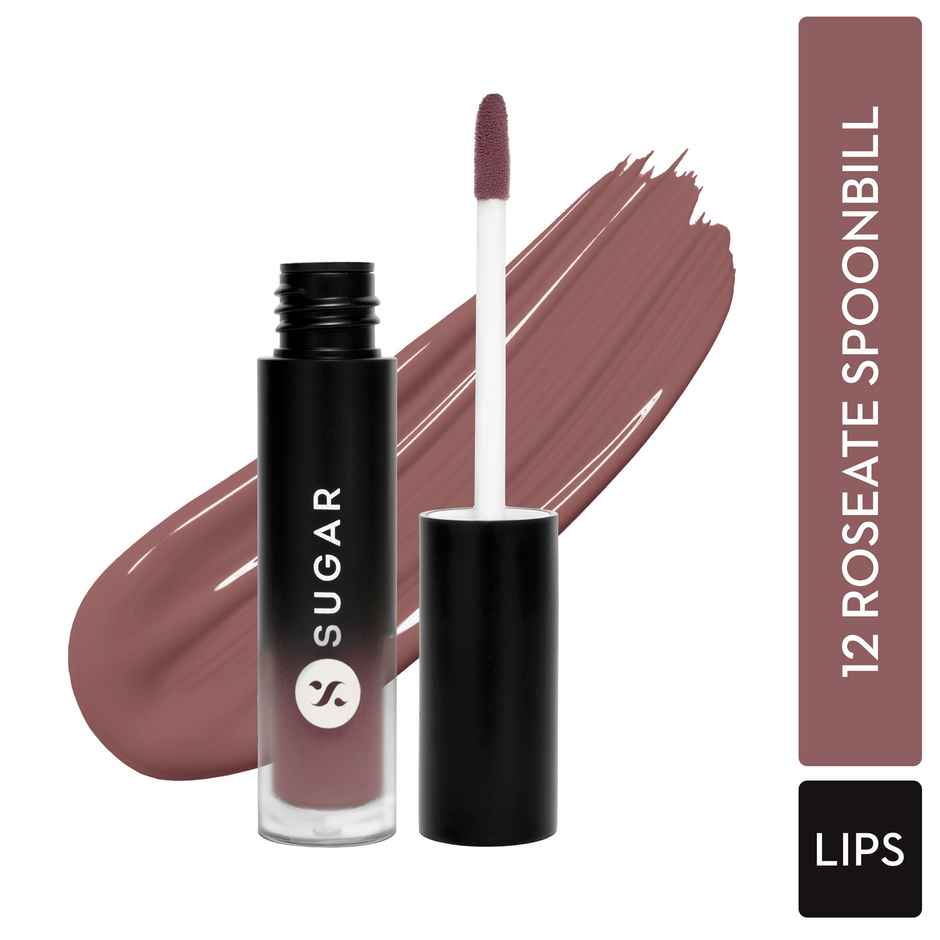 SUGAR Cosmetics Mousse Muse Lip Cream 12 - Roseate Spoonbill