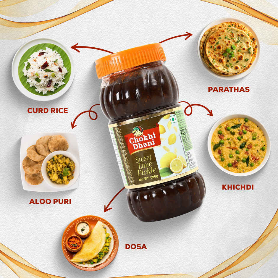 Chokhi Dhani Sweet Lime Pickle | Khatta Meetha Nimbu ka Achar | Sweet & Sour Lemon Pickle