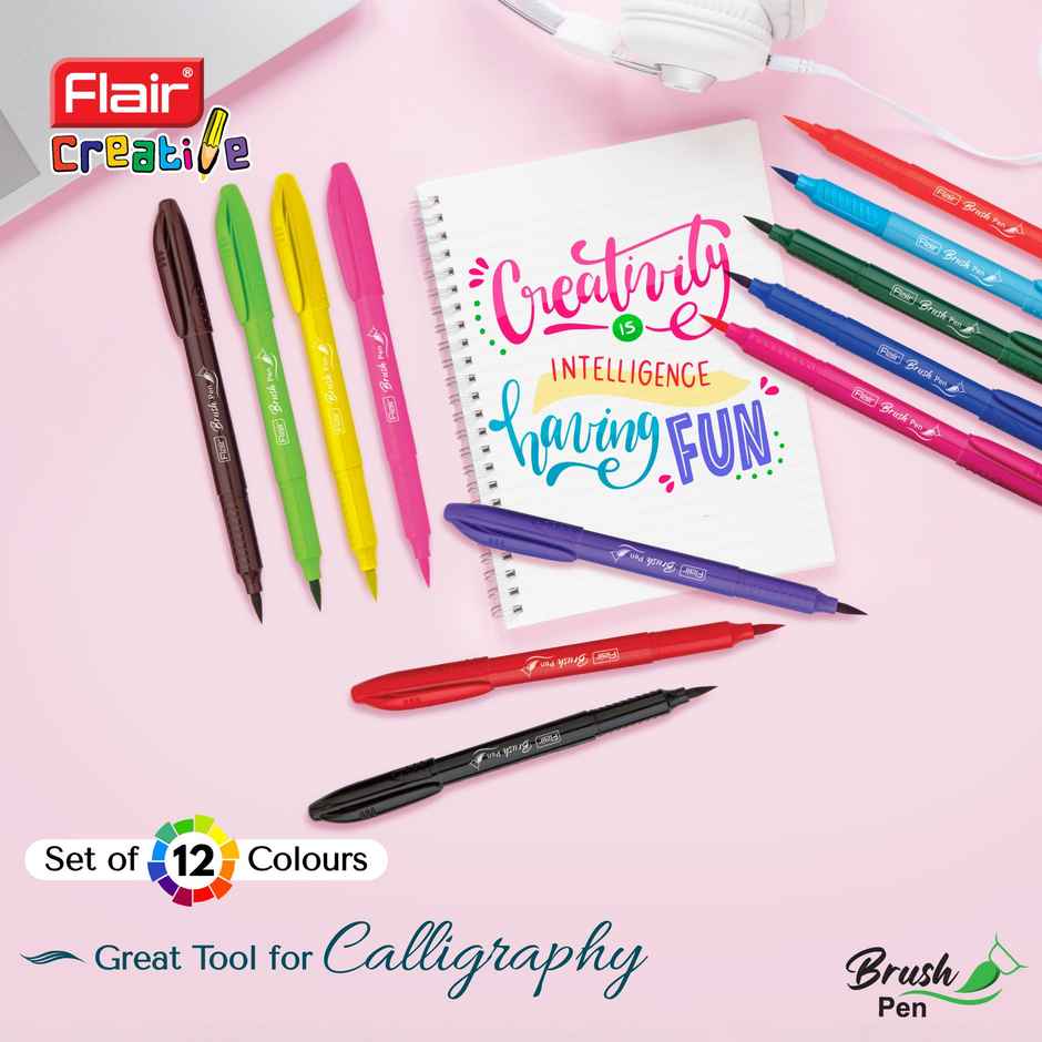 Flair Creative Brush Pen With Flexible Tip