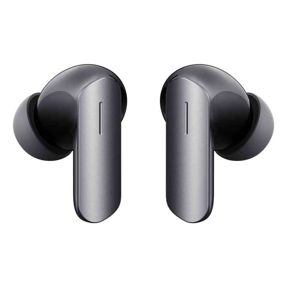 Realme Earbuds Air 7 | 12.4mm Bass, 52H Playtime, 52dB ANC, 6 Mic ENC, Low Latency | Slate Grey
