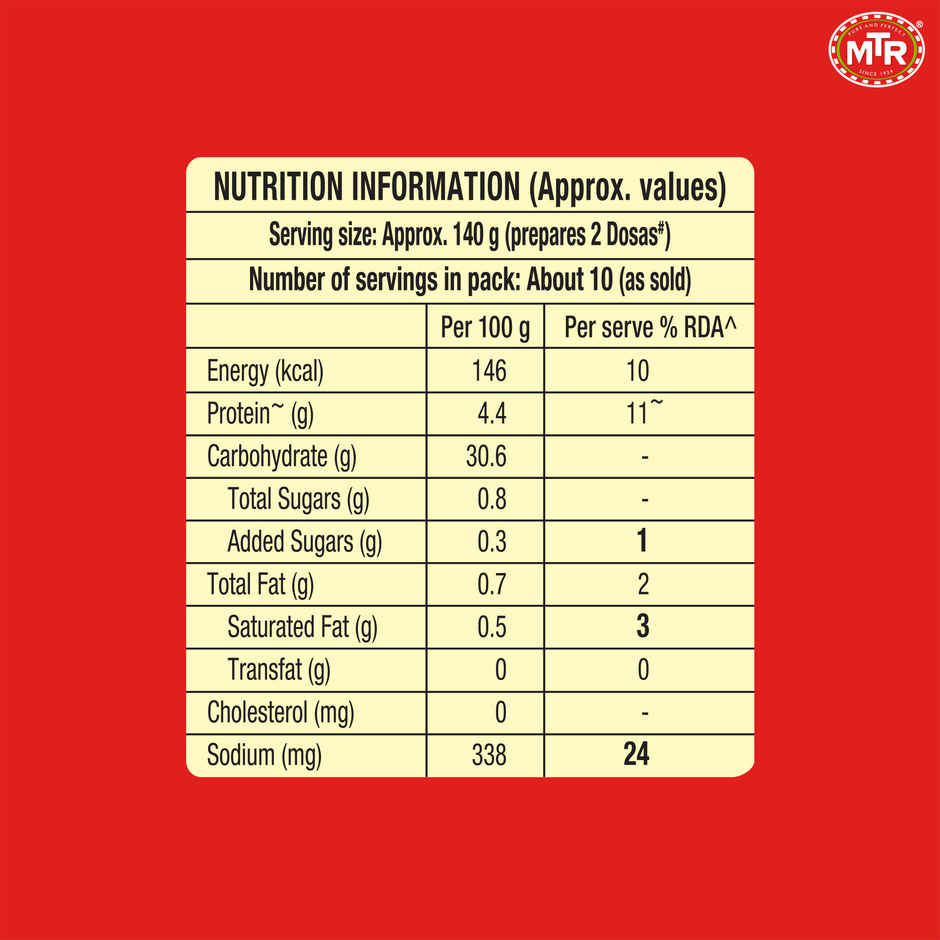 MTR Minute Fresh Dosa Batter