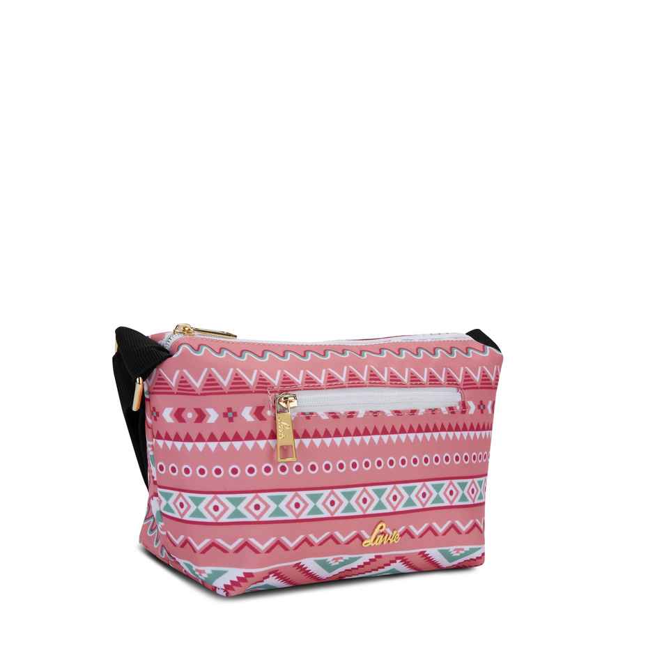 Lavie Women's Trixie Floral Cross Body Sling Bag | Ladies Purse Handbag | Light Pink