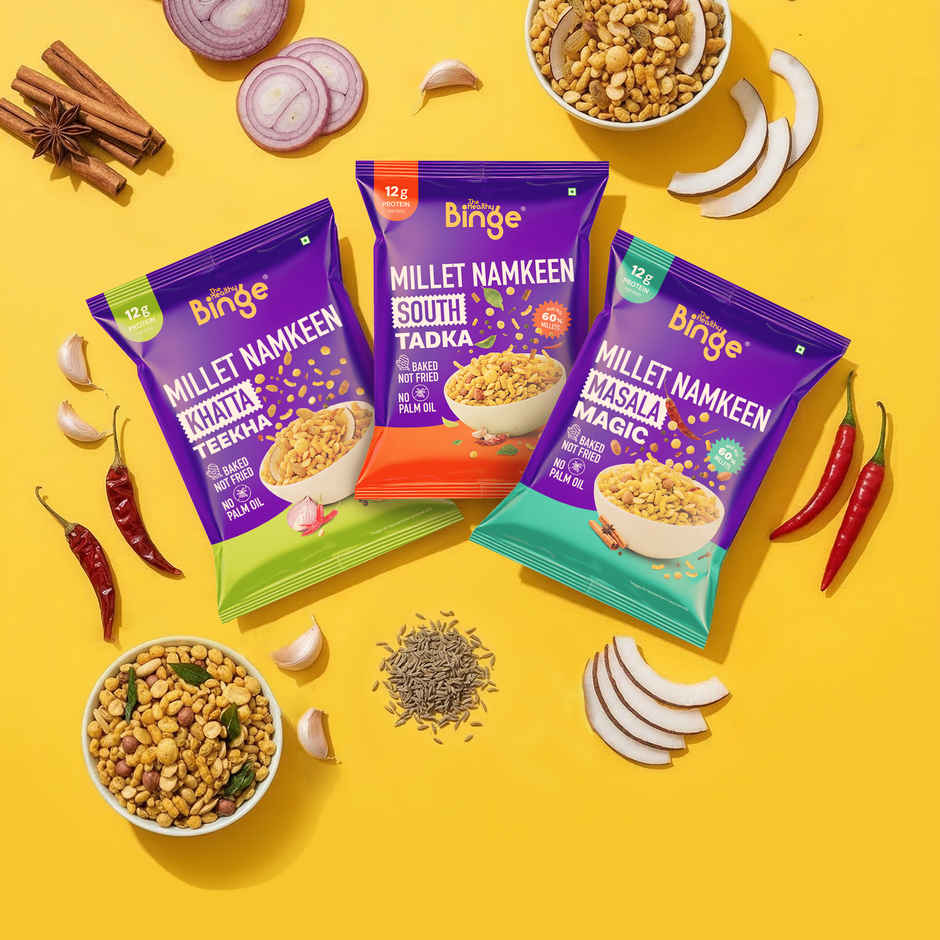 The Healthy Binge Millet Namkeen