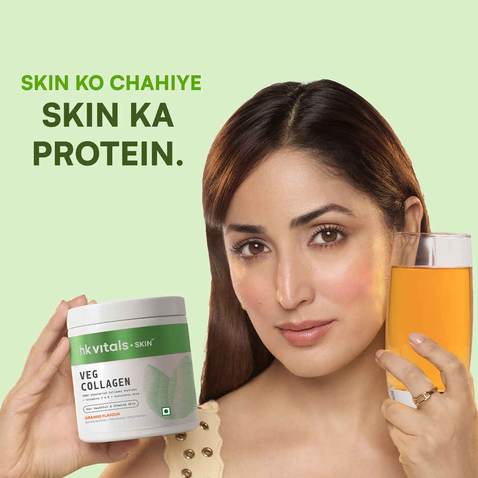 hk vitals Veg Collagen Supplement Orange 200g