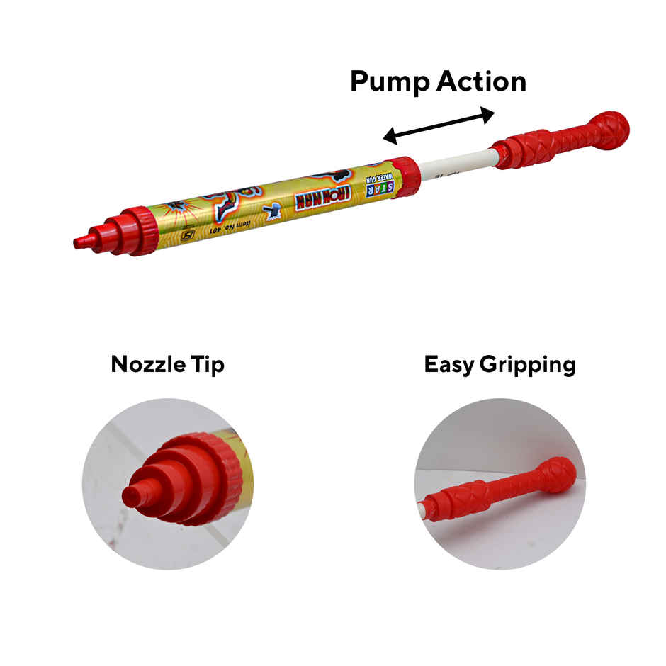 Ironman Water Holi Pichkari | Star Toys