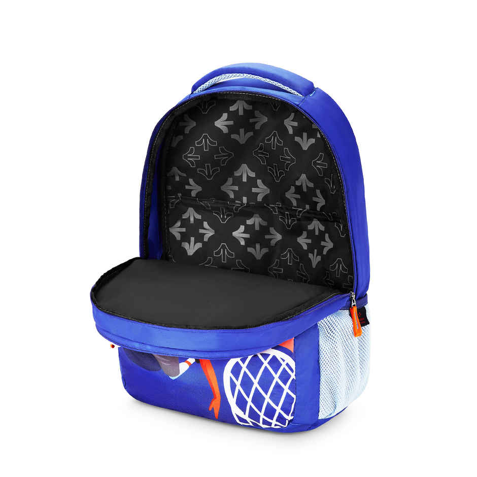 Nasher Miles Basketball Backpack- Unisex-3 Compartment College Bag And School- Blue- 45L