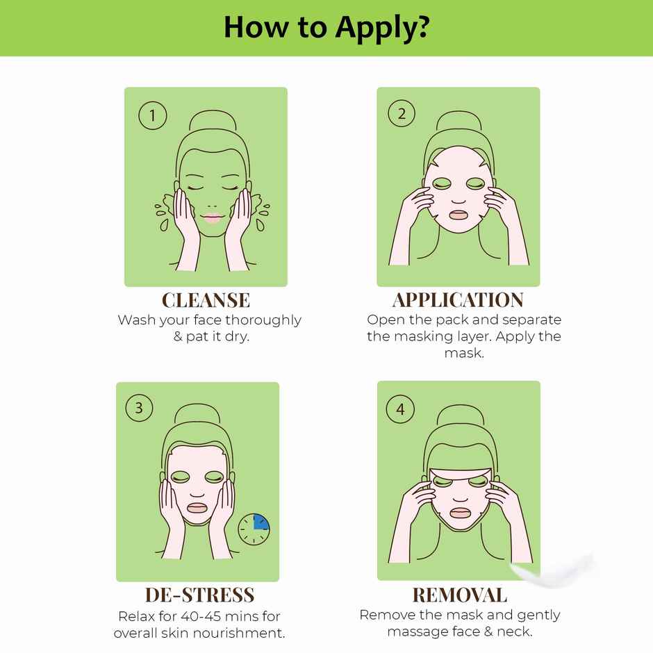 Skin Fx Detan & Lightening Sheet Mask, Serum Face Mask