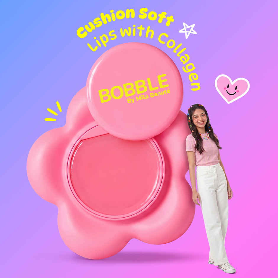 Mila Beaute Bobble Gloss Balm Phone Pod with Peptide & Collagen - Bubble Yum