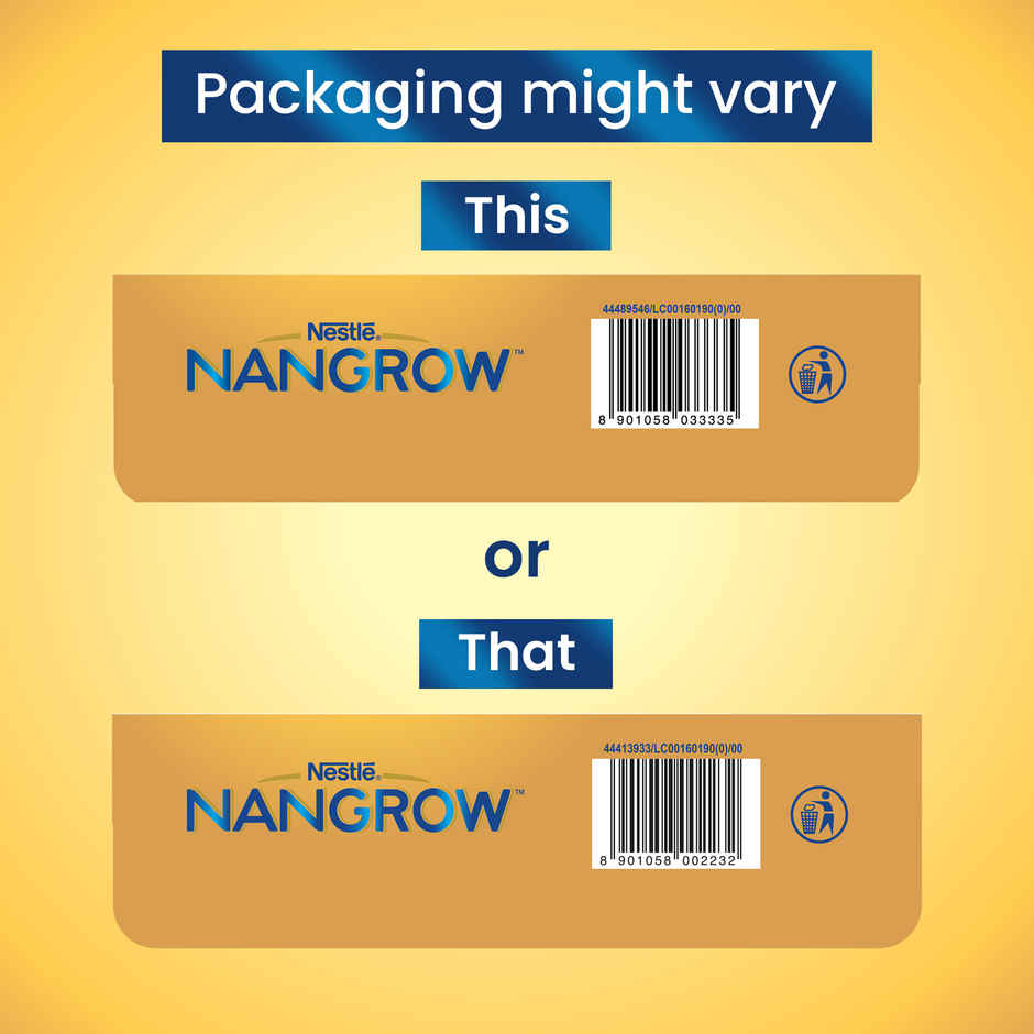 Nestle Nangrow Vanilla Drink Mix | For 2 - 6 years Kids