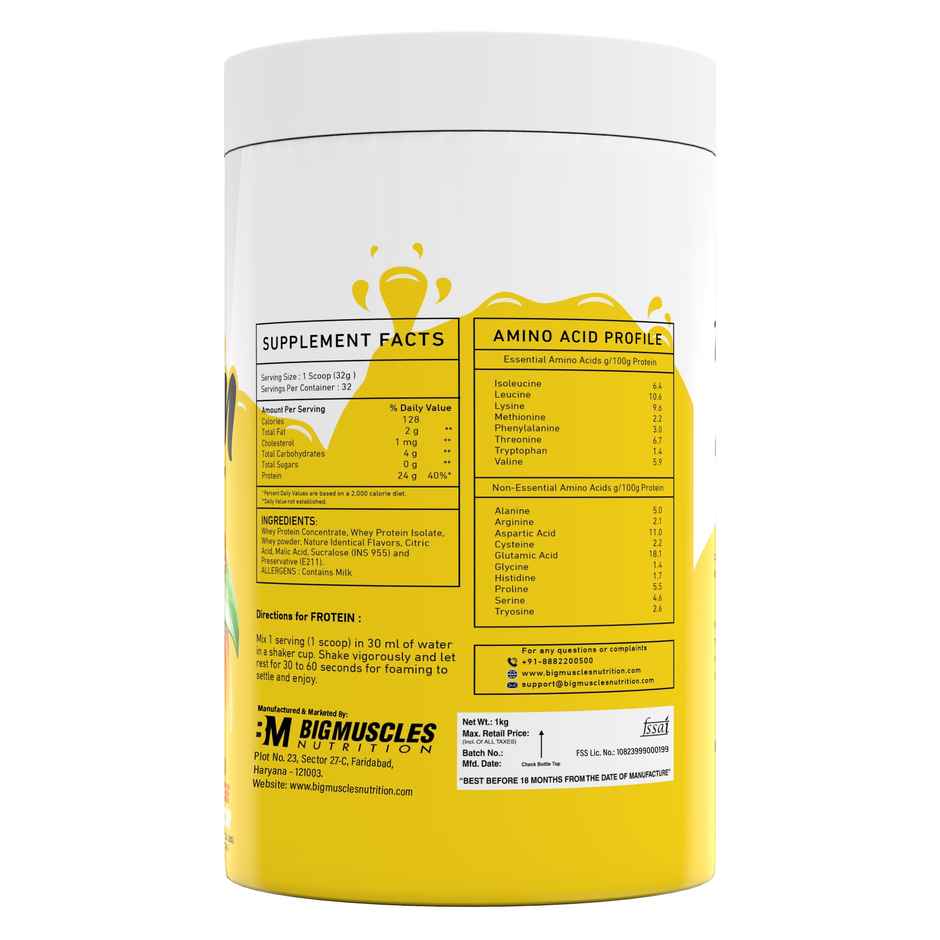 Big Muscles Nutrition Frotein | Mango Orange