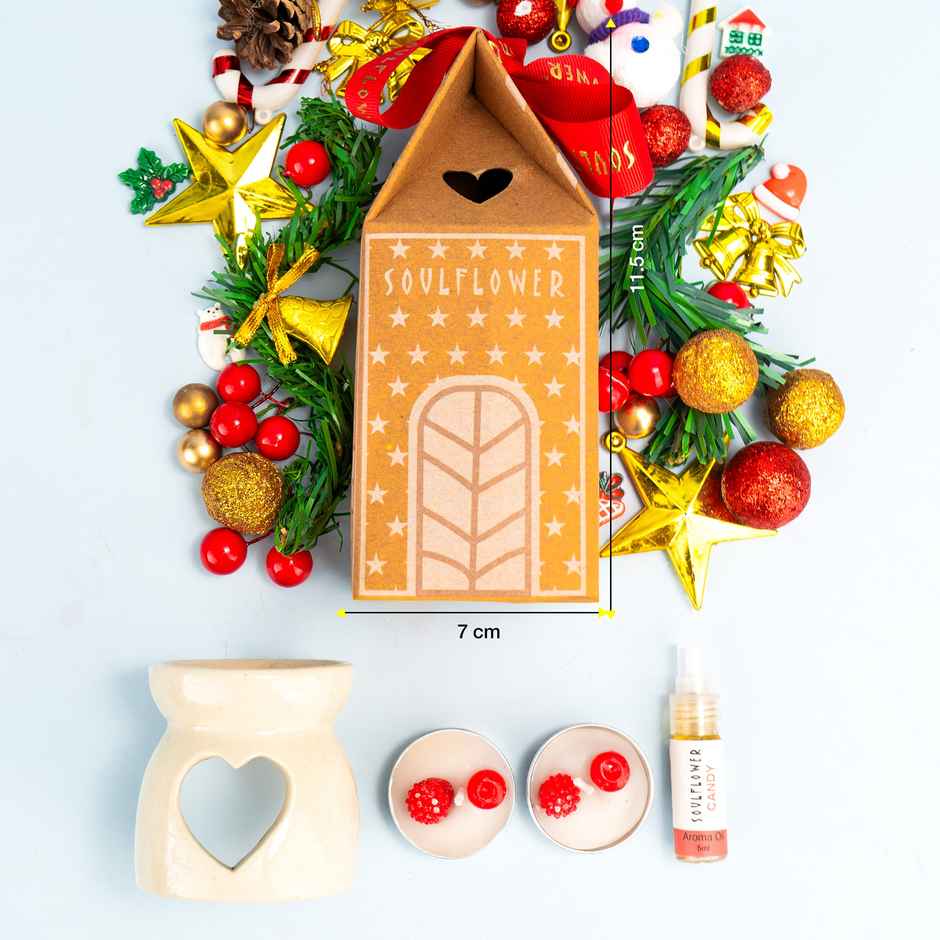 Soulflower Mothers Day Party Aroma Home Diffuser Gift Hamper | Celebration Fragrance Set 1.0 PIECE