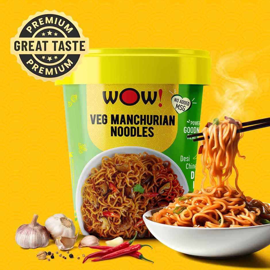 WOW! VEG Manchurian Noodles Combo 