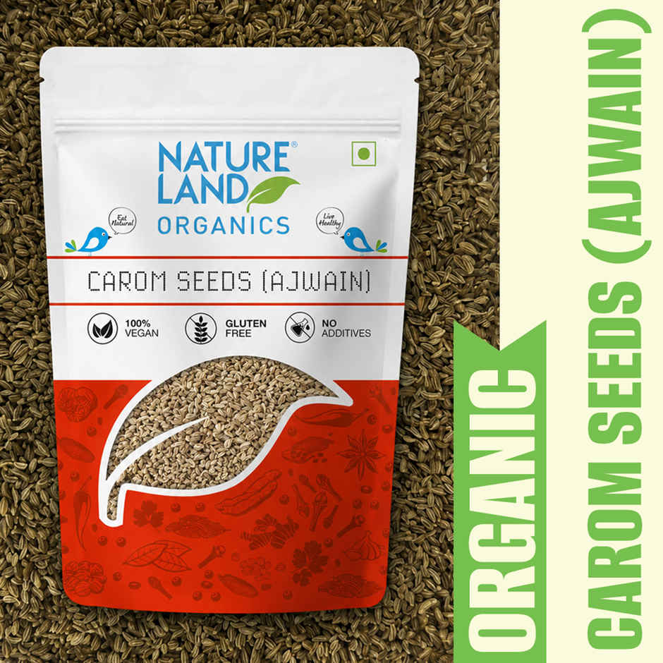 Natureland Organics Ajwain Carom Seeds