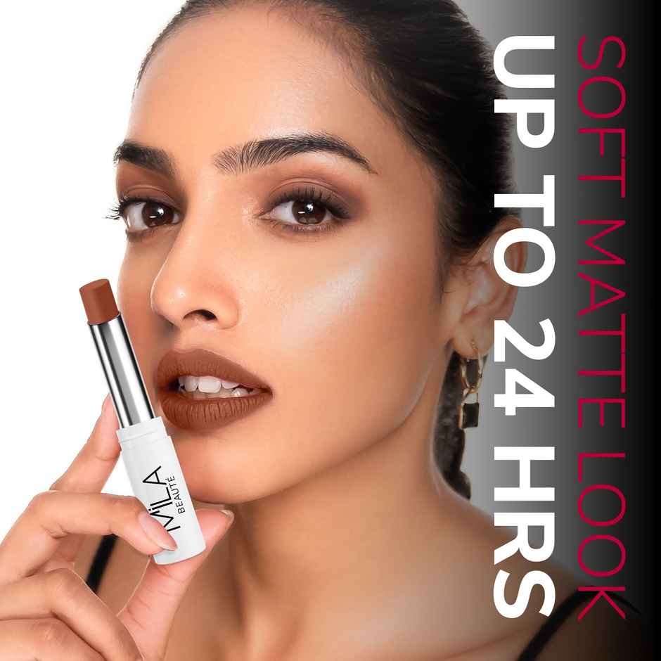 Mila Beaute Locked-In Lipstick Transfer-Proof & Smudge-Proof - 7 Always Pink