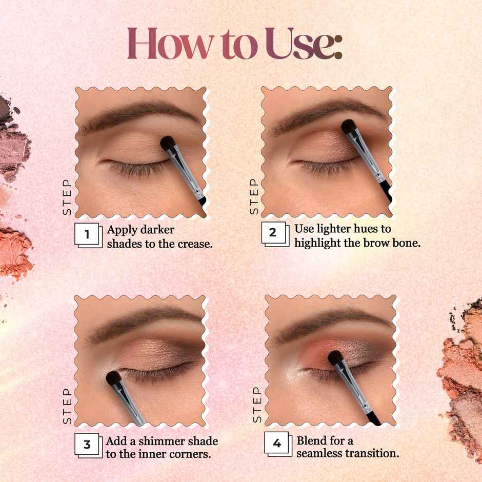 Hilary Rhoda Perfection Eyeshadow Palette | Highly Pigmented Eyeshadow Palette | Shade 3