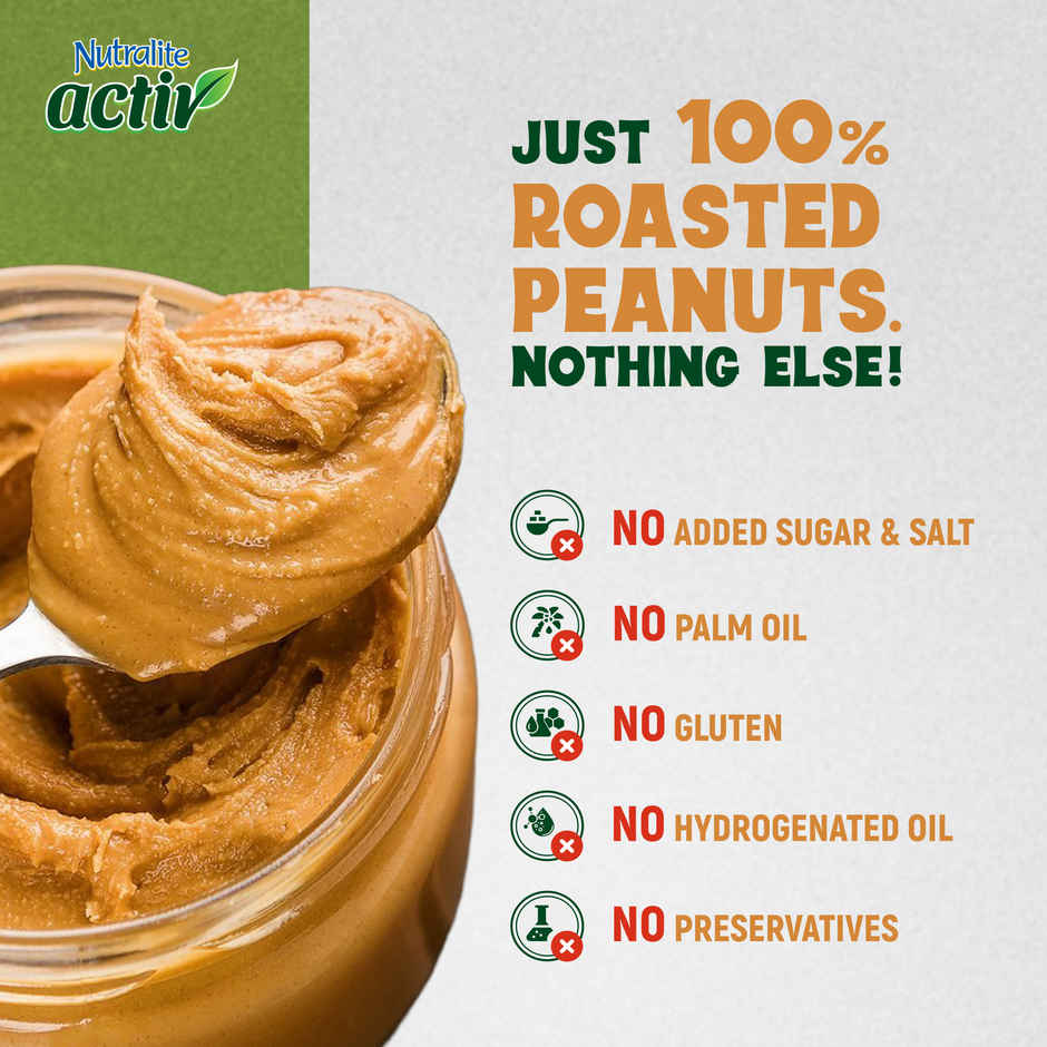 Nutralite Activ Peanut Butter Natural Creamy