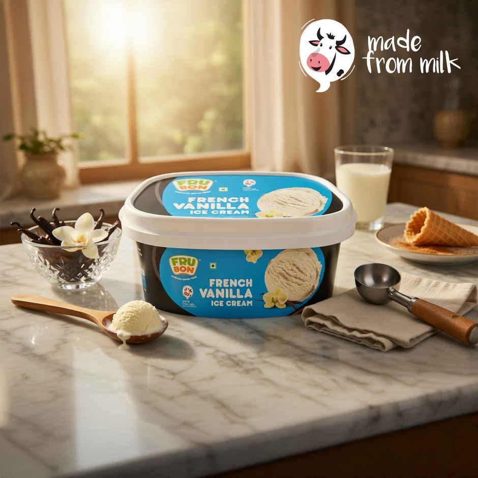 FruBon French Vanilla Ice Cream Tub