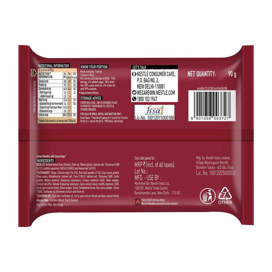 Maggi Korean Bbq Chicken Instant Noodles Non Veg Combo