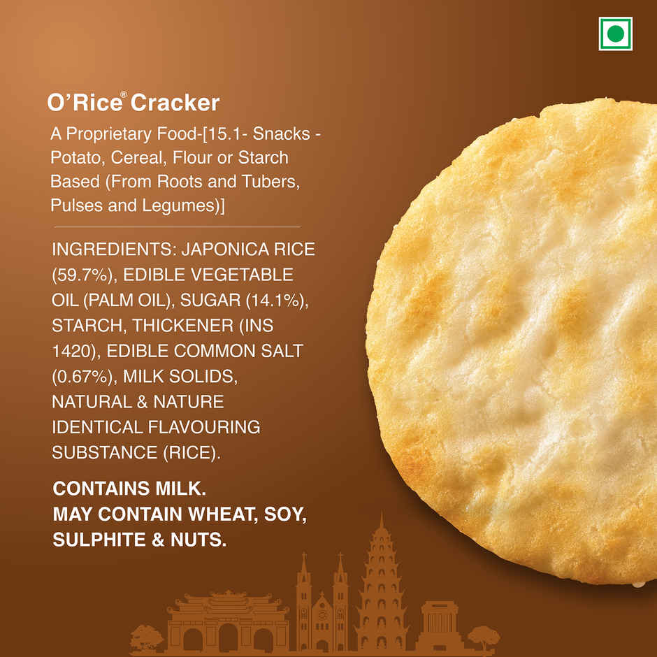 Orion O'rice Cracker - Baked Korean Snack