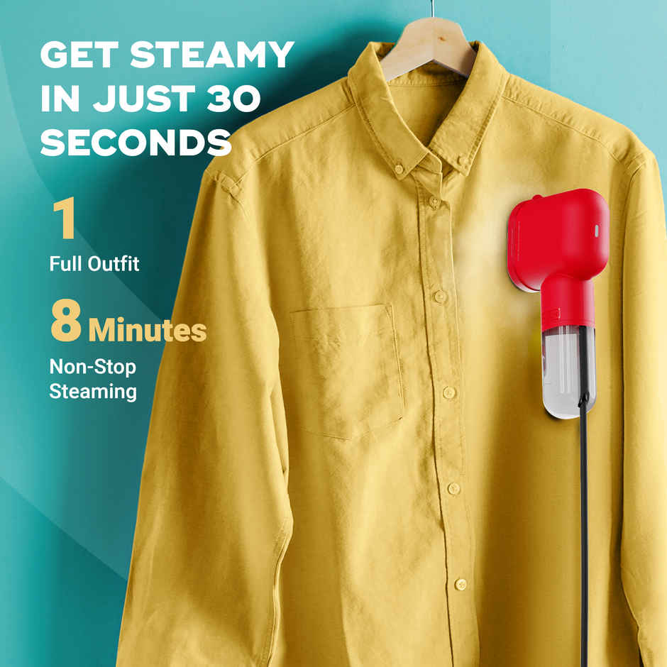 Nuuk Strom Go Comapct Garment Steamer | min Steam + 100ml Tank