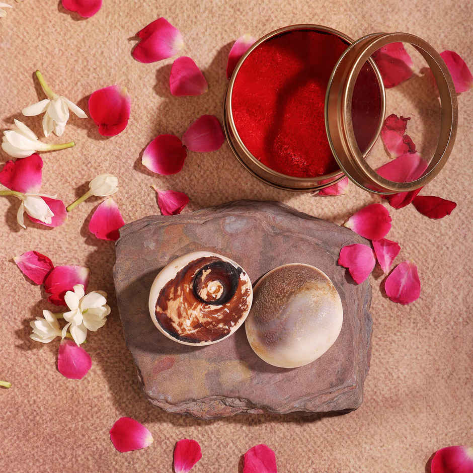 Gomti Chakra | Symbol of Maa Laxmi | Procured from Sacred Gomti River | Pujashree