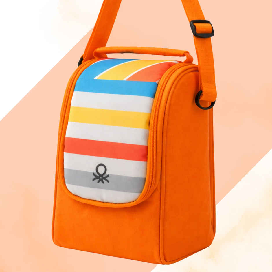 United Colors of Benetton Lunch Bag | Digital Print | Orange