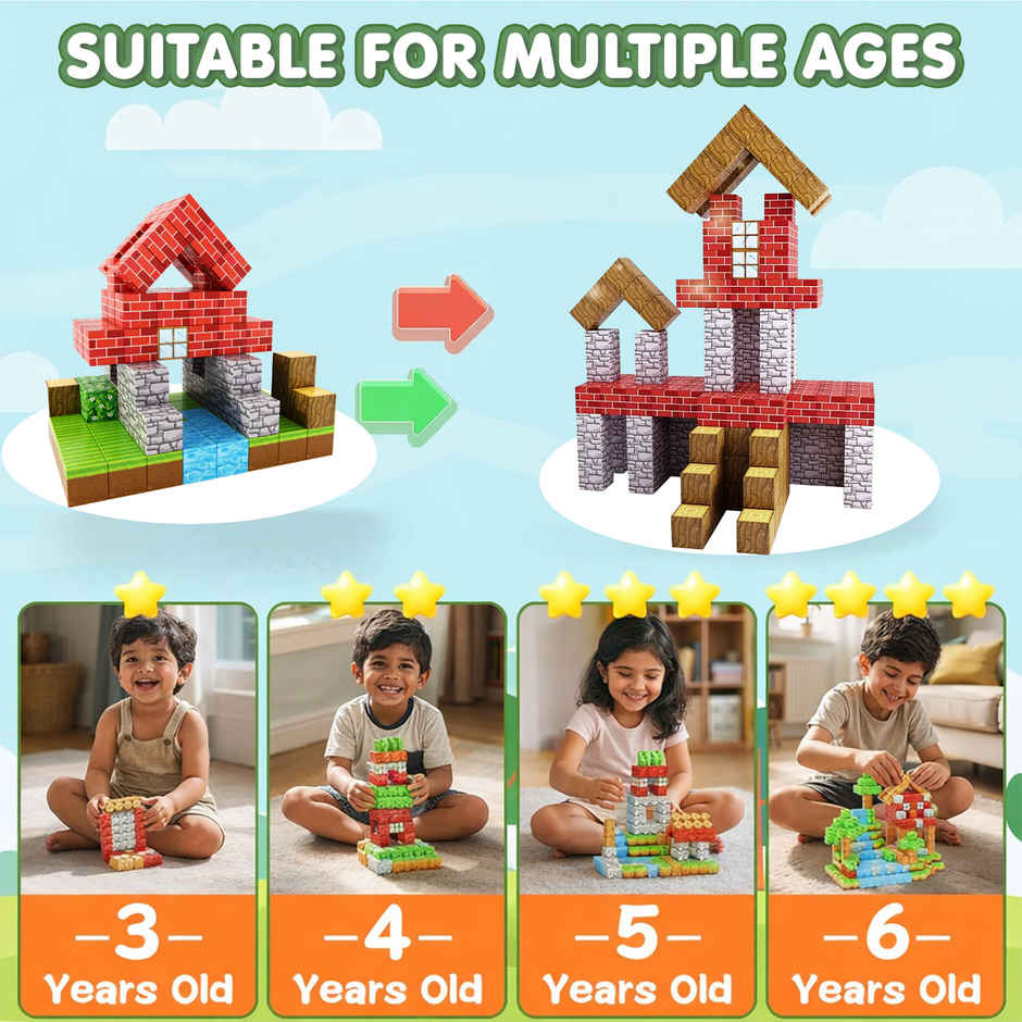 Kidology Magnetic Building Blocks For Kids