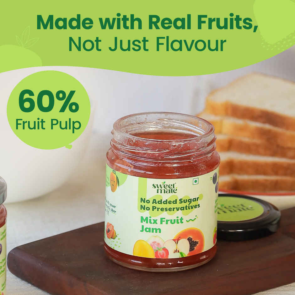 Sweetmate Sugar Free Mix Fruit Jam