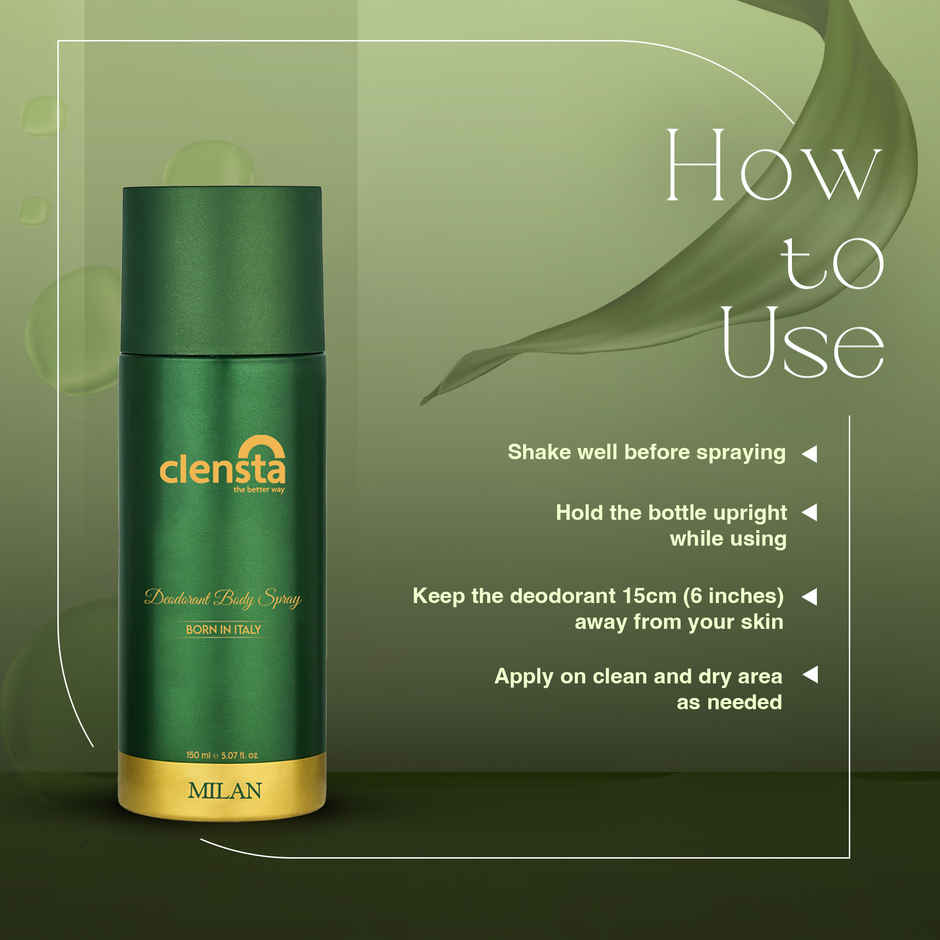 Clensta Milan Gas Deodorant