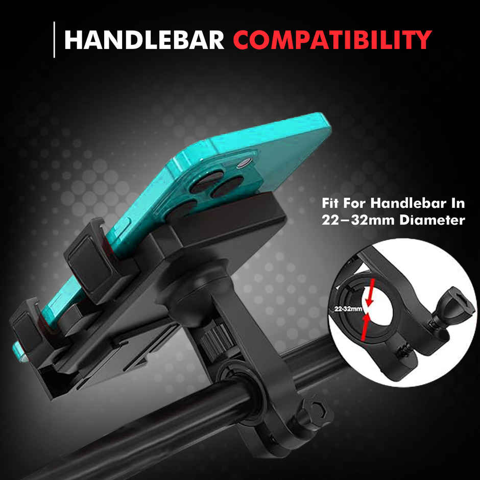 Kratos B4 Mobile Holder for Bike with One-Touch Lock