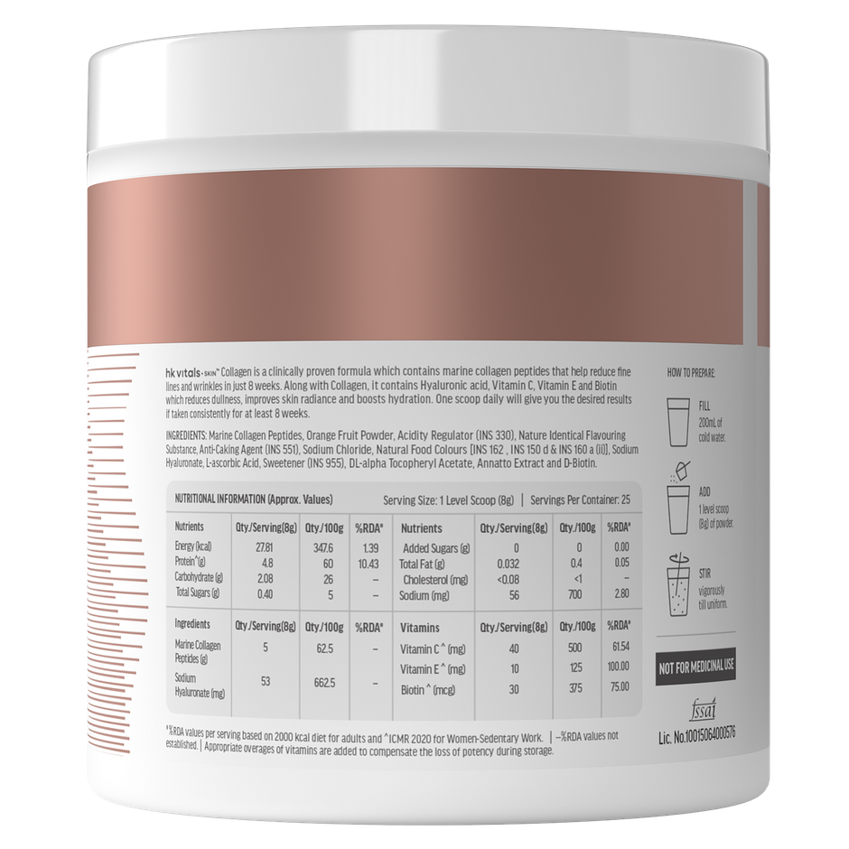hk vitals Marine Collagen Supplement (Orange)