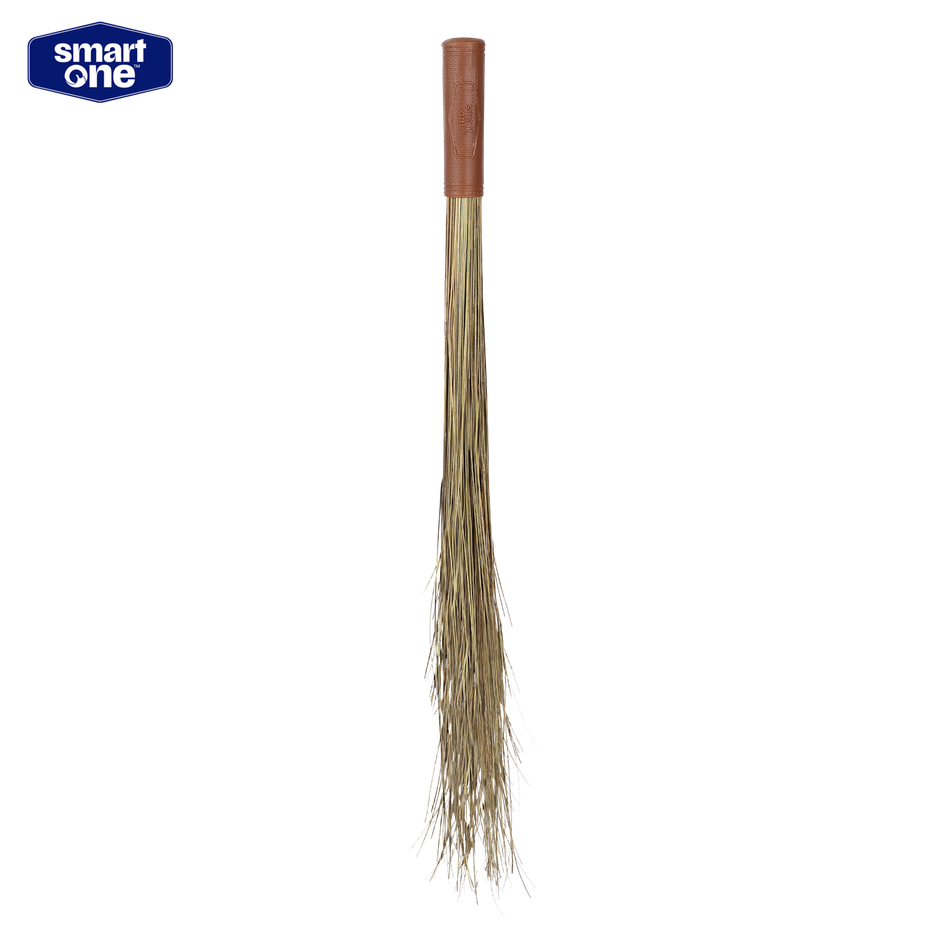 Smart One-Brown- Coco Natural Broom, 38 Inch length, 390 gm