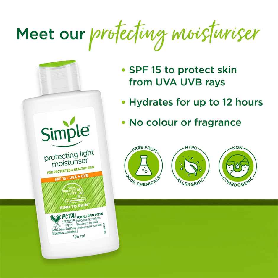 Simple Kind To Skin Protecting Light Moisturiser