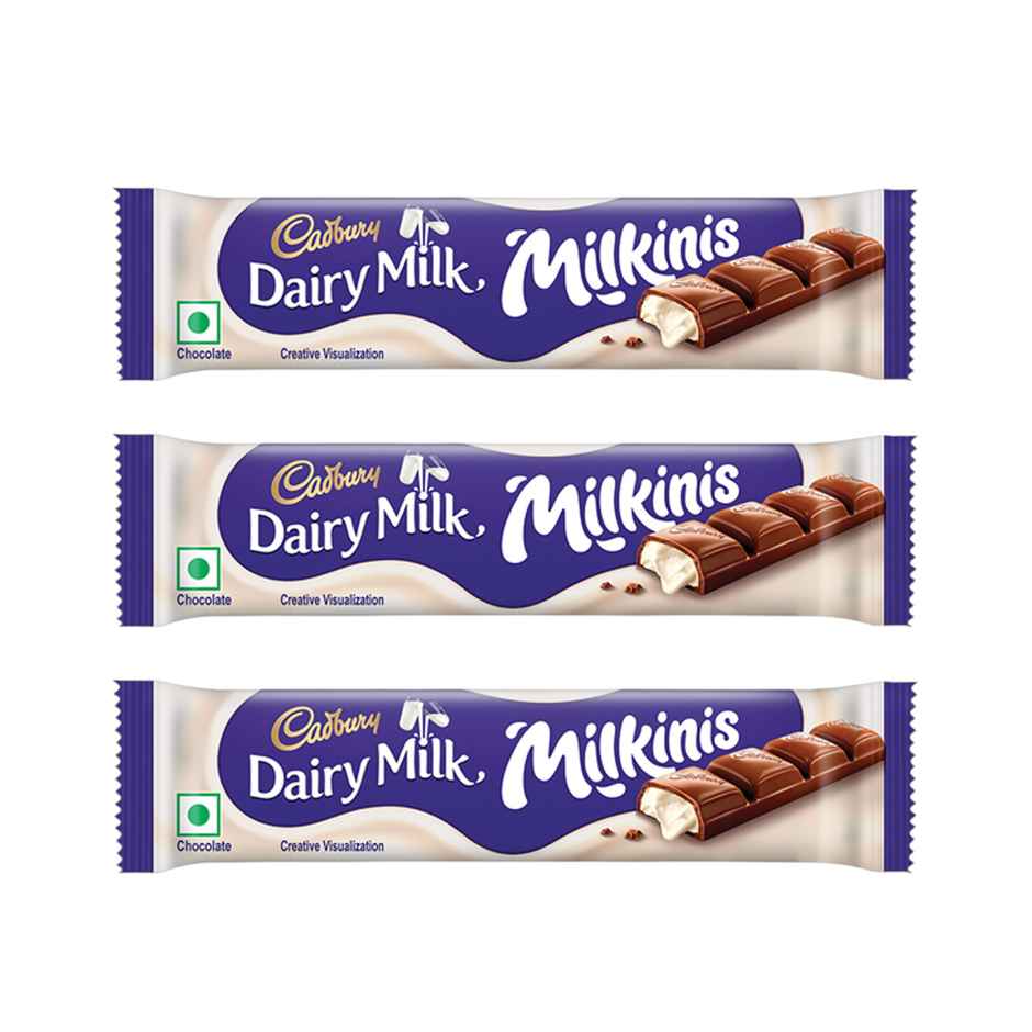 Cadbury Dairy Milk Milkinis Chocolate Bar Combo 