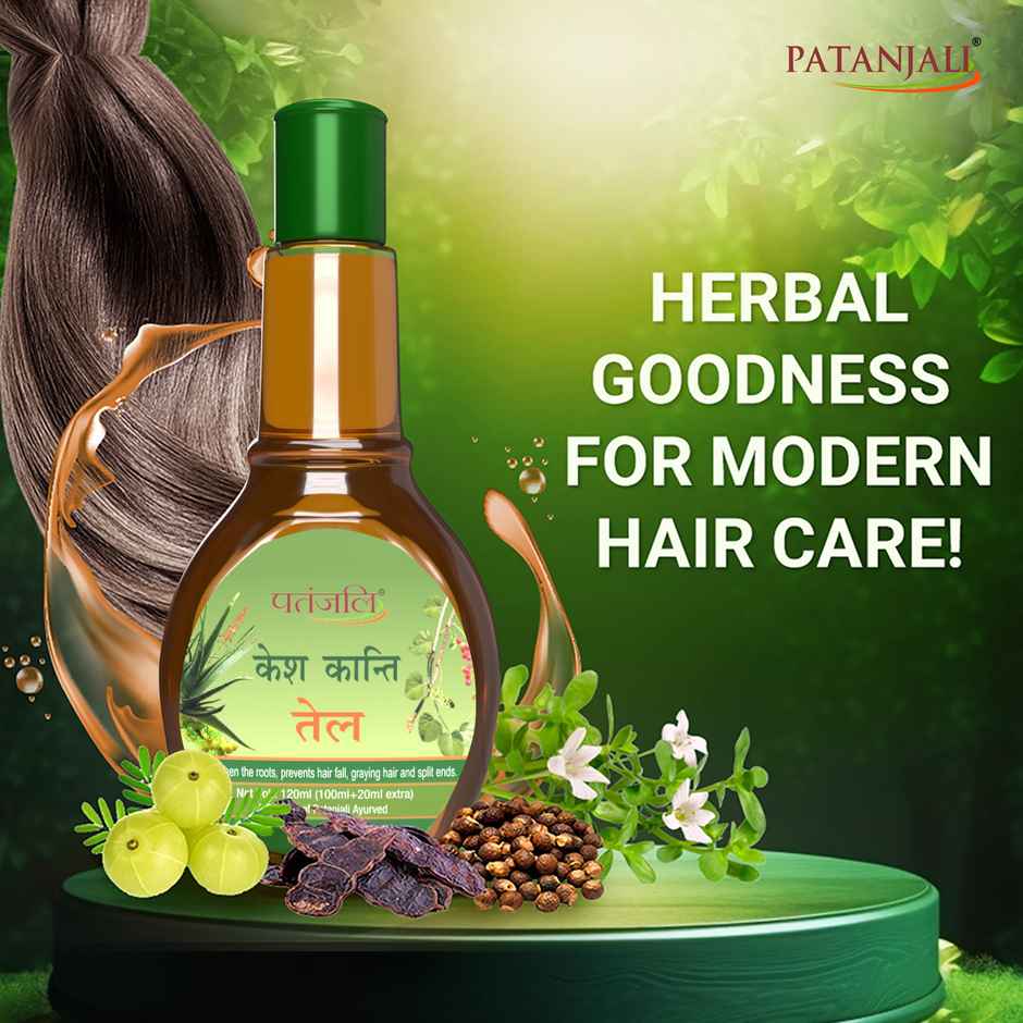 Patanjali Kesh Kanti Hair Oil For Strong and Long Hair