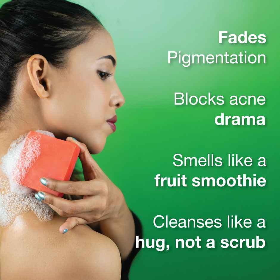 Soulflower Tomato Soap - Tan Removal & Moisturizer | Natural